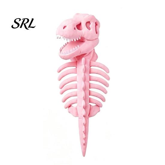 Funny Cat Skeleton Outfit Dinosaur Costume, Cute Halloween Apparel, Comfortable Apparel for Cats Cosplay Party, Photo Props Soft Polyester Suit