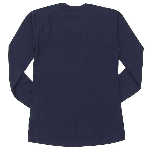 Montbell Geoline Round Neck Navy Size 1107732 Men's L.W. Shirt, (NV), (Medium)