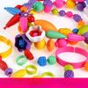 DIY Pop Beads Girl Toy Creativity PopArty Beads Snap-Together for Kid Crafts Children Bracelet Jewelry Fashion Kit Toy for Girl