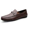 Loafers Men Luxury Brand Shoes Leather Slip On Casual Shoes Italian Men's Moccasins Mocassin Homme Mocasines Hombre Slip-ons
