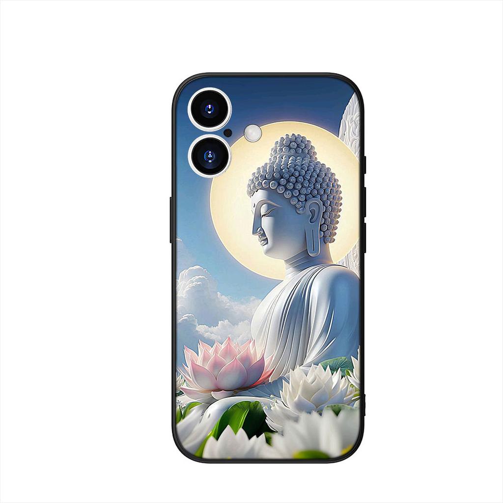Lord Buddha Wallpaper Lotus Flower Case for Motorola Moto Edge 70 60 Fusion 40 NEO 20 Pro G Stylus G56 G96 G71 G73 G42 G51 G52
