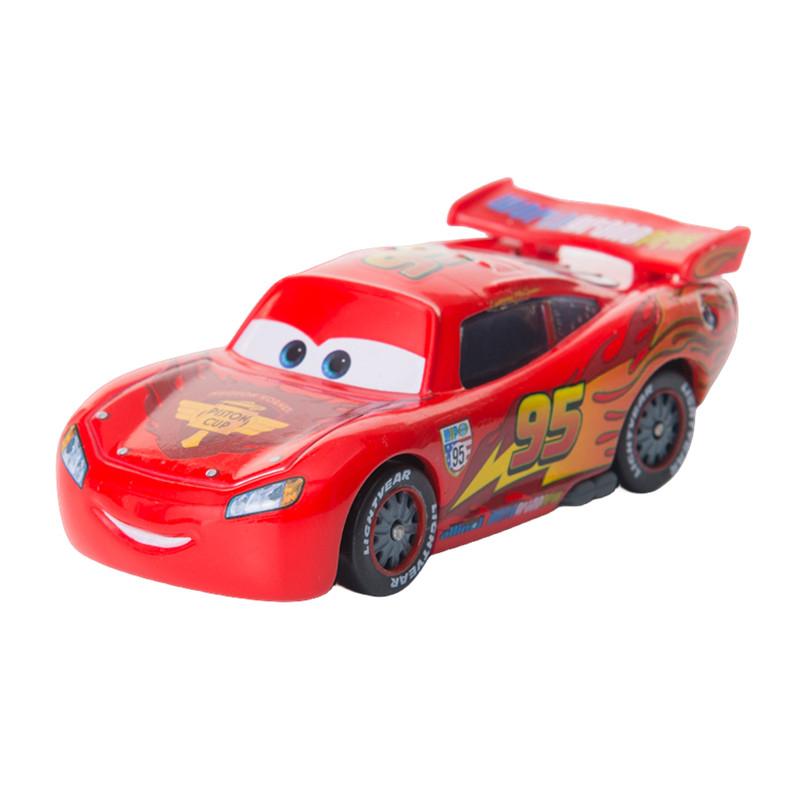Машинка для мальчика Pixar Cars Полная серия гоночная Молния Маккуин 1:55 Металлических литых машинок Детская игрушечная машинка Идея рождественского подарка