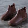 Chelsea Casual Side Gore Ankle Outdoor Genuine Thick For Easy to cm [LEDE] Женские ботинки, ботинки, ботинки, ботинки, обувь, кожа, подошва, хакама,
