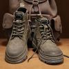 Ботильоны мужские 2024 осень мужские повседневные кроссовки нескользящие мужские рабочие короткие ботинки износостойкие модные ботильоны для снега