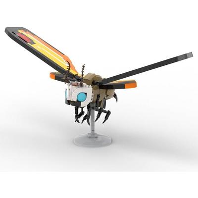 390PCS MOC Godzillaed Mothras Building Blocks Sets Terror Monster Bricks Building Toy Flight Animal Model Bricks для детей Подарки