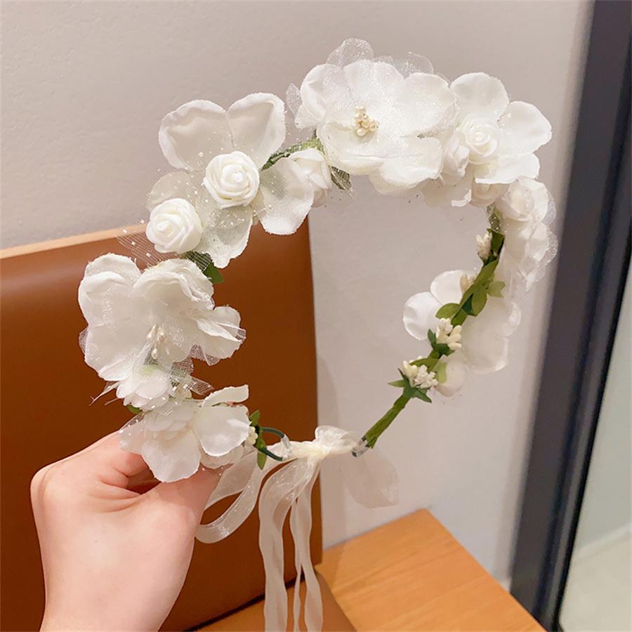 New children's headband ladies princess super fairy butterfly flower wreath hair band fashion photography party hair accessories
