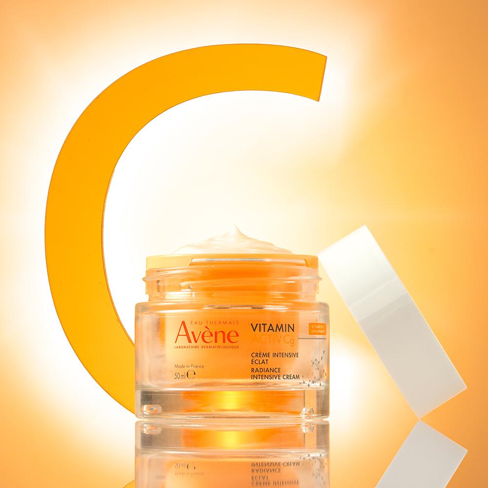 [Avene] Vitamin Active Cg Anti-Aging Brightening Cream 50ml + Serum 10ml Gift