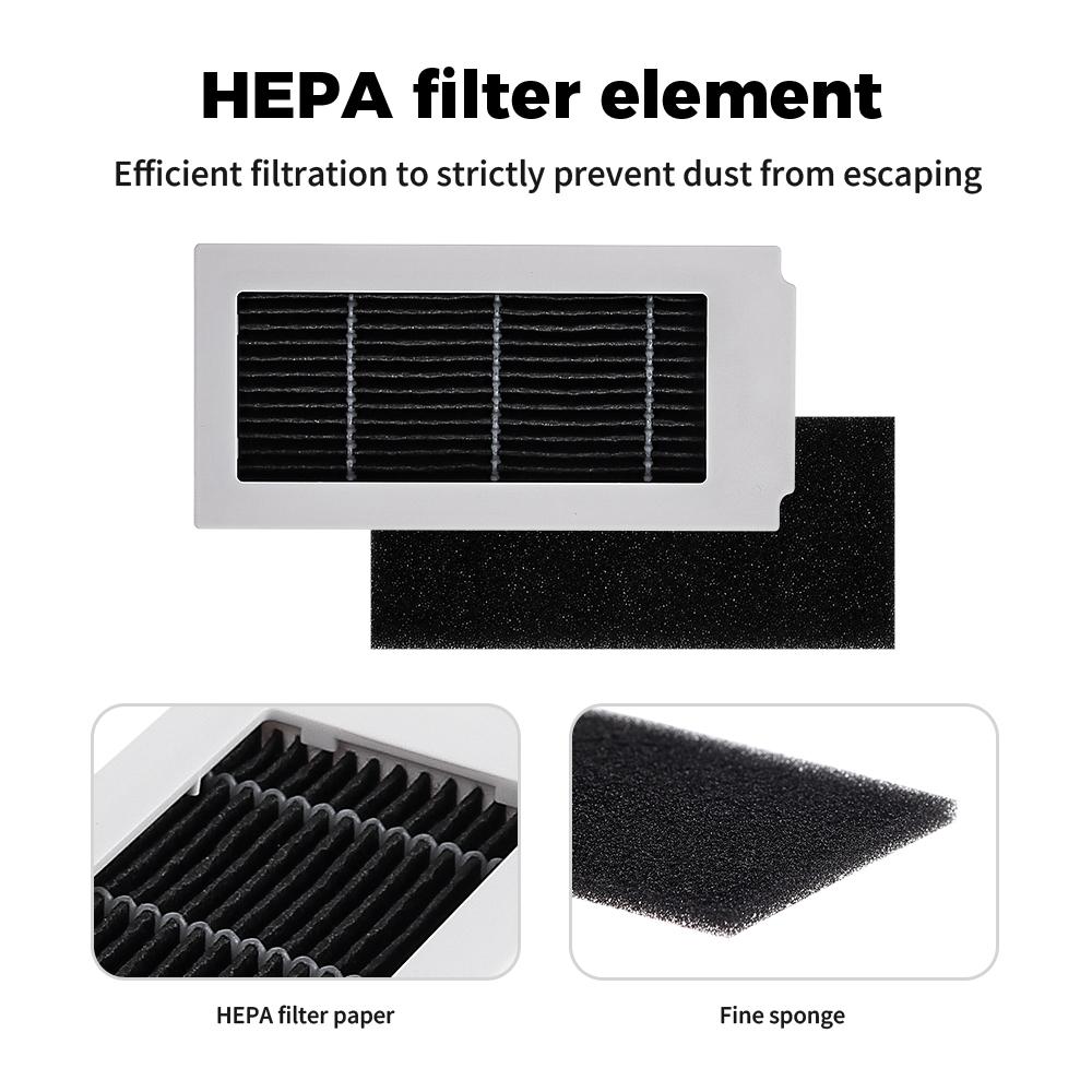For Ecovacs Deebot X5/X5 OMNI /X5 MAX /X5 PRO/X5 Pro Ultra/X5 Pro Plus Hepa Filter Accessories Robot Vacuum Cleaner Parts