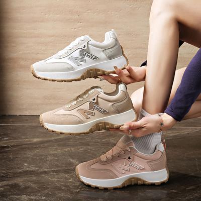 Ins корейская версия кроссовок для пап на платформе 2025 весна новые уличные кроссовки для бега для студентов усиливающие повседневные AC-28