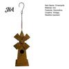 Vintage Style Yard Spinner Metal Windmill Hanging Ornaments, Weather-resistant Retro Iron Garden for All-weather Art Outdoor Lawn Patio Decor,