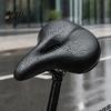 Breathable Bicycle Seat Cushion Cushion, Shock-Absorbing Memory Foam Bike Saddle, Ergonomic Padded Seat, MTB Road Mountain Accessories Universal Fit