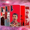 Stalin Soviet Union Transparent Silicone Cover For Honor 10X 9X 8X MAX 20 10 9 8 8A 8C 8S Prime 7A Pro Lite Phone Case Coque