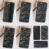 Кейс из кованого карбона для iPhone 14 Pro Max 16 15 11 12 13 17 Pro Max mini 15 16 Plus 16e 17 Air Задняя крышка