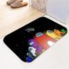 Game Among Us Flannel Mat Home Bath Bathroom Nonslip Carpet Rug Floor Decor