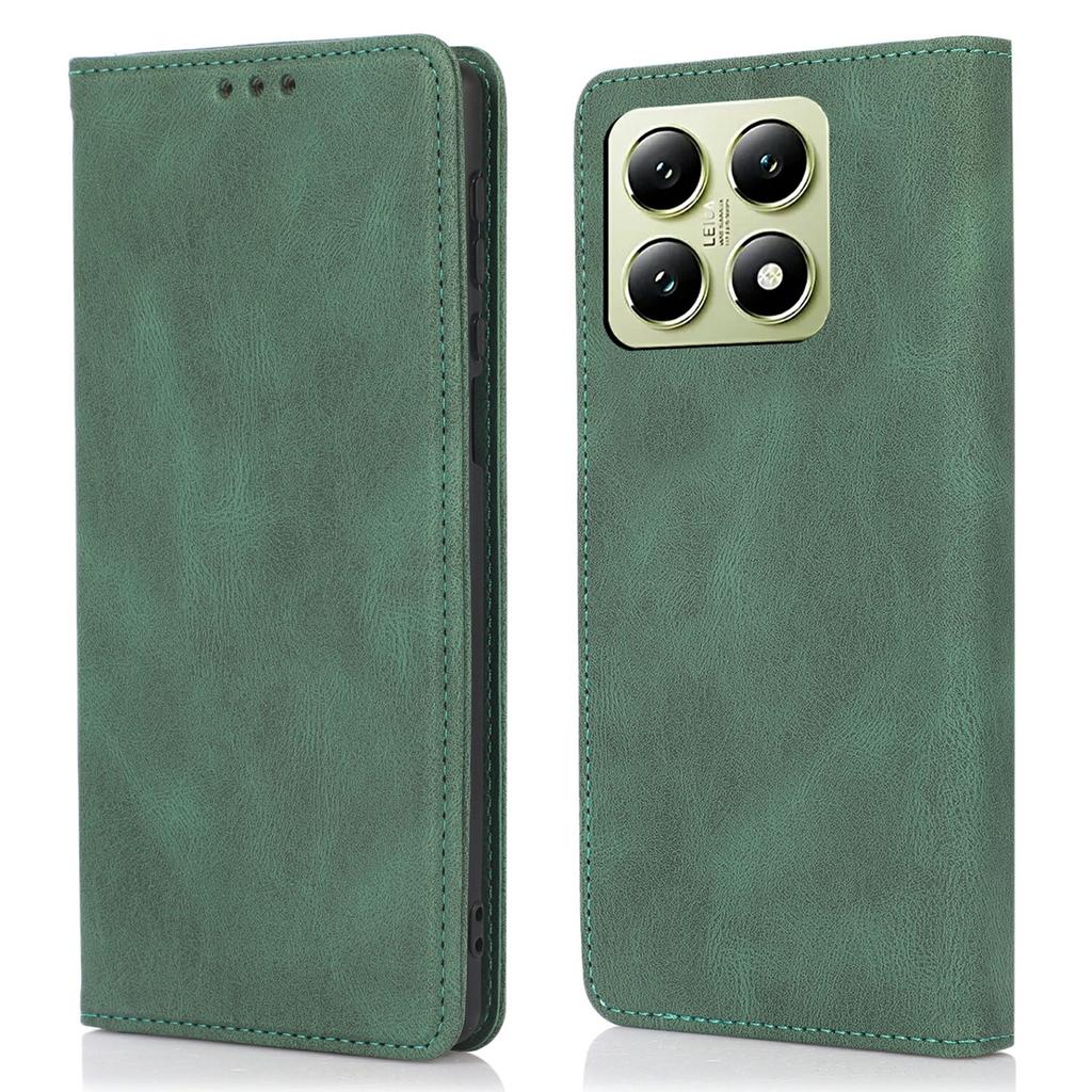 For Xiaomi 14T Pro Case Wallet Magnetic Closing Leather Flip Phone Cover