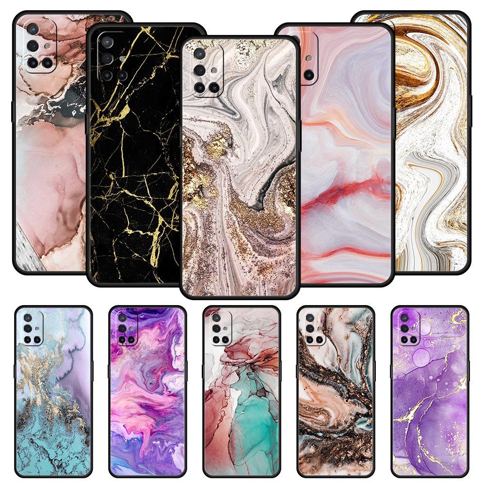 Phone Case For Oneplus 13R 13 12 10T 11 R10 Nord N100 N200 N10 9 9R CE 2 3 Z Pro Lite 5G Soft TPU Cover Vintage Marble Funda Bag