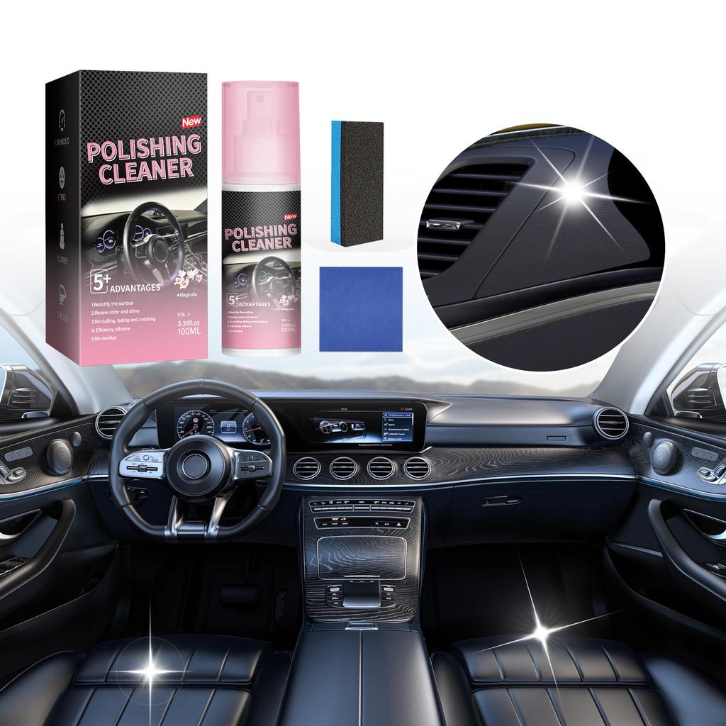 Car Interior Polishing Agent Interior Polishing Decontamination Maintenance Maintenance Polishing 100ml