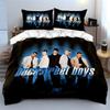 Backstreet Boys Band Print Bedding Duvet Cover Set Duvet Cover Pillowcases  (1*Duvet Cover 2*Pillowcases, without duvet insert)