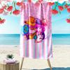 1pc Kpop Demon Hunters Beach Towel, Outdoor Beach Towel Ideal Beach Necessities and Vacation Items