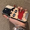 Подходит для iPhone 11/12/13/14 Pro Max 15 Huawei милый забавный мультяшный восковой карандаш маленький новый чехол для телефона