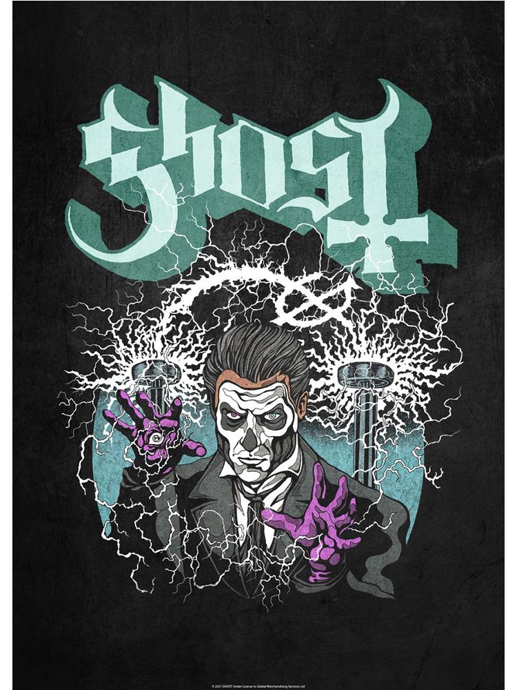 Абстрактные плакаты с группой призраков, картина на холсте, хэви-метал группа, настенная художественная картина для гостиной, кофейни, бара, украшения дома