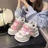 Women's Heart Pattern Platform Elevated Sport Roman Sandals New Arrival