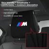 Для BMW 1/2 шт. Автоаксессуары Защитные чехлы на подголовник сиденья Для BMW M X1 X3 X5 X6 X7 E34 E36 E39 E46 F10 F20 Z4 Performance