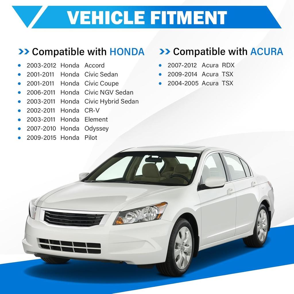 Резистор мотора вентилятора HVAC для Honda Accord Civic CR-V Element Odyssey Pilot, Acura RDX, TSX - Заменяет# 79330-S5A-942, 79330-SNA-A01, 79330-SDA-A01
