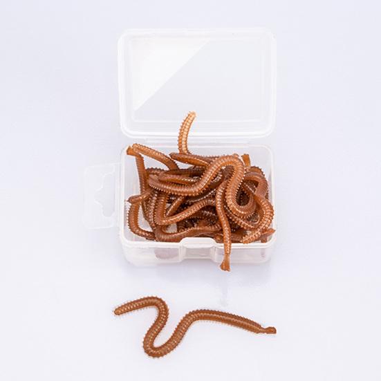 1 коробка Vivid Bionic Nereis приманок пресноводный дождевой червь мягкая приманка для рыбалки