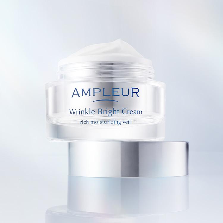 AMPLEUR Wrinkle Bright Cream омолаживаюший крем от морщин, придающий сияние коже, 30 гр