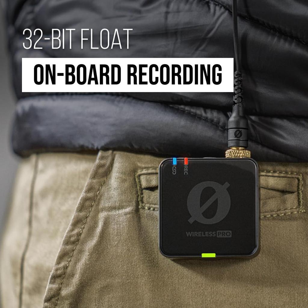 RODE Microphones Wireless PRO Dual-Channel Wireless Microphone System (WIPRO)