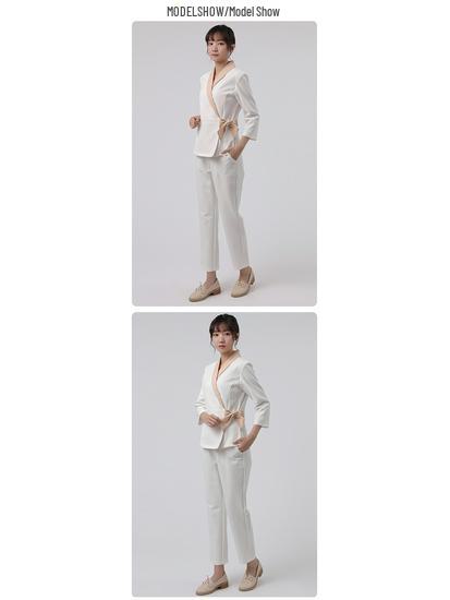 Duozhi Beautician Uniform for Women - Spa, Sauna, and Skin Care