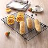 Stainless Steel Cooling Grid Tray Non-stick Biscuit Bread Cake Rack Barbecue Egg Tart Baking Food Pan Kitchen Shelf