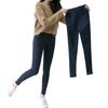 Fashion Women Pocket Cotton Pants Pocket Rivet Pencil Pants Women Slim Tights Trousers