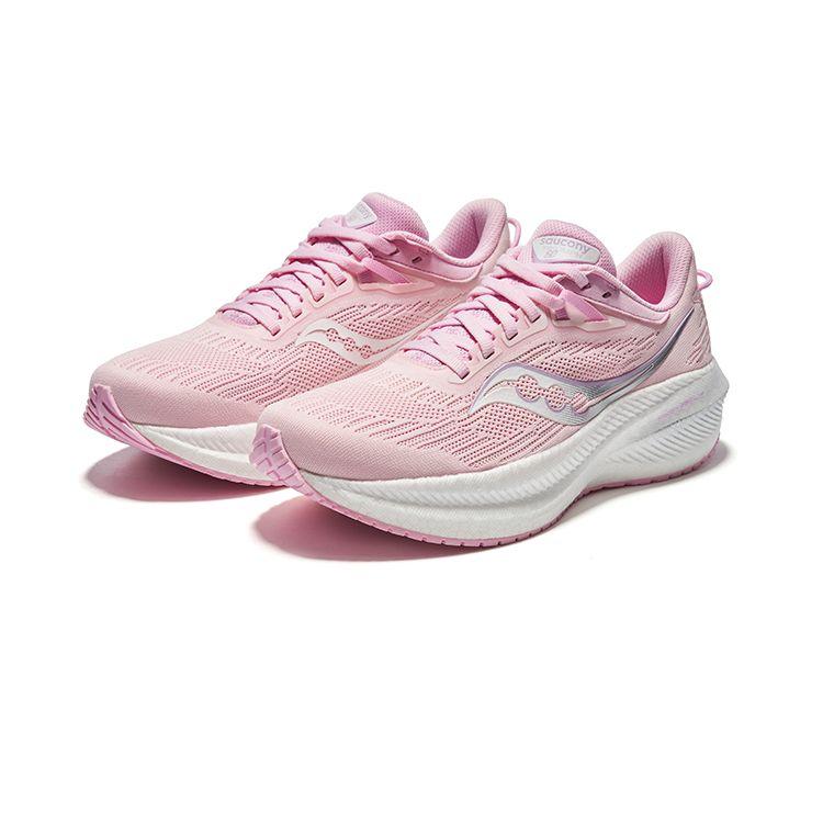 SAUCONY Triumph 21 Удобные Амортизирующие Легкие Низкие Кроссовки Женские кроссовки Розовый S10881-34