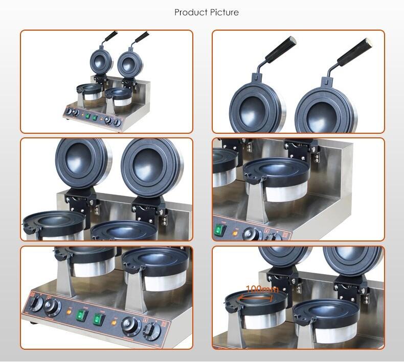 220V Hamburger Machine Burger Machine Ice Cream Waffle Machine Panini Press Baking