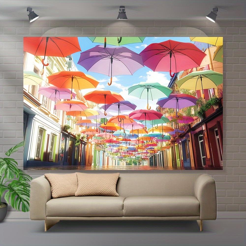 Colorful Umbrellas Tapestry Vibrant Wall Hanging for Bedroom and Living Room Decor Ideal Gift for Art Enthusiasts