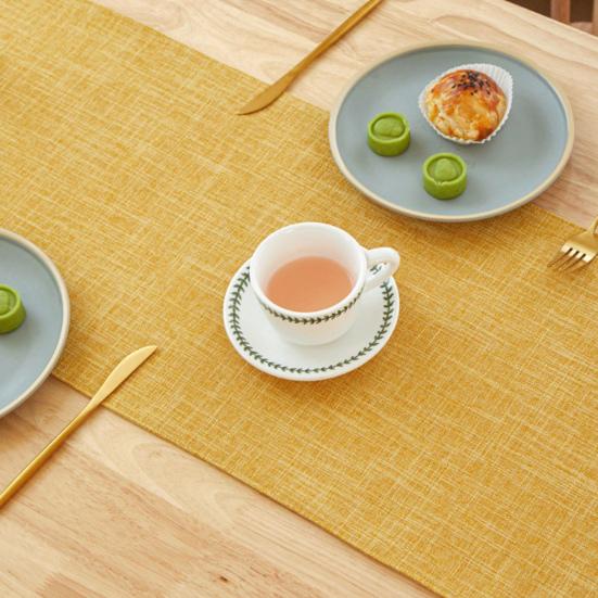 Дорожка для праздничного стола, однотонная, утолщенная, термостойкая, 30 x 180 см, простая в уходе, нескользящая, пригодная для машинной стирки, для гостиничного ресторана, свадьбы, банкета, стола