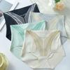 Traceless Women Ice Silk Briefs High Waist Hip Lift Shaper Leggings Casual Postpartum Panties  Gym