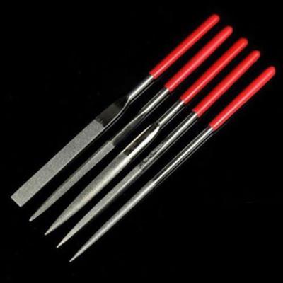 5 шт./компл. набор металлических надфилей для резьбы по стеклу, камню, дереву, ювелирным инструментам