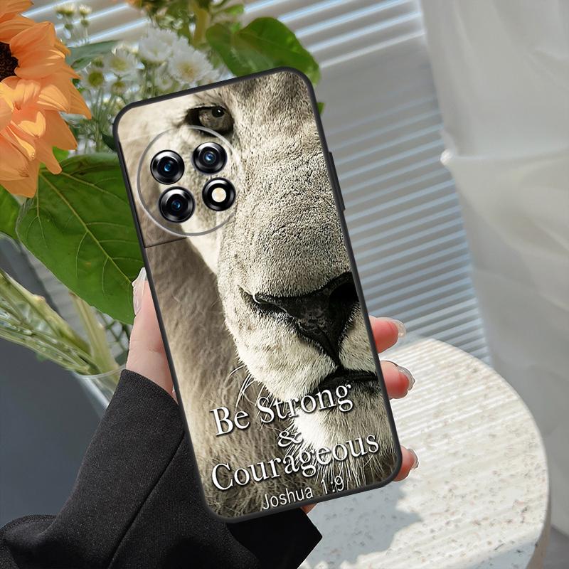 Christian Jesus Christ Bible Verse Case For OnePlus 10 Pro 15 13 12 11 13T 15R 13R 10R 10T 8T Nord CE 5 4 2 3 Lite N20 N30 Cover