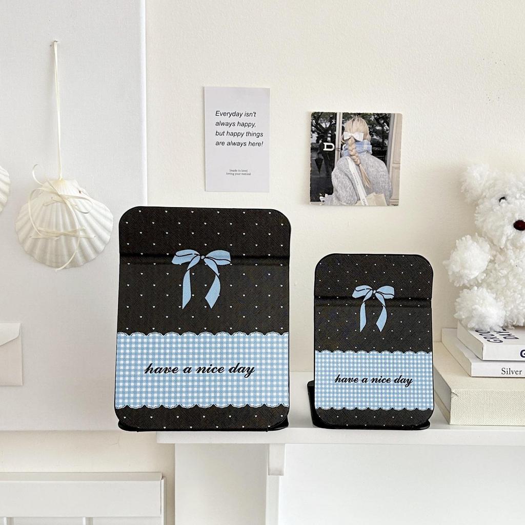 Милое складное карманное зеркало для макияжа в виде кошки для общежитий и домов