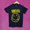 Nirvana Nevermind Смайлик Промо Гранж Рок Футболка S