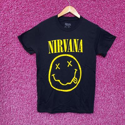 Nirvana Nevermind Смайлик Промо Гранж Рок Футболка S