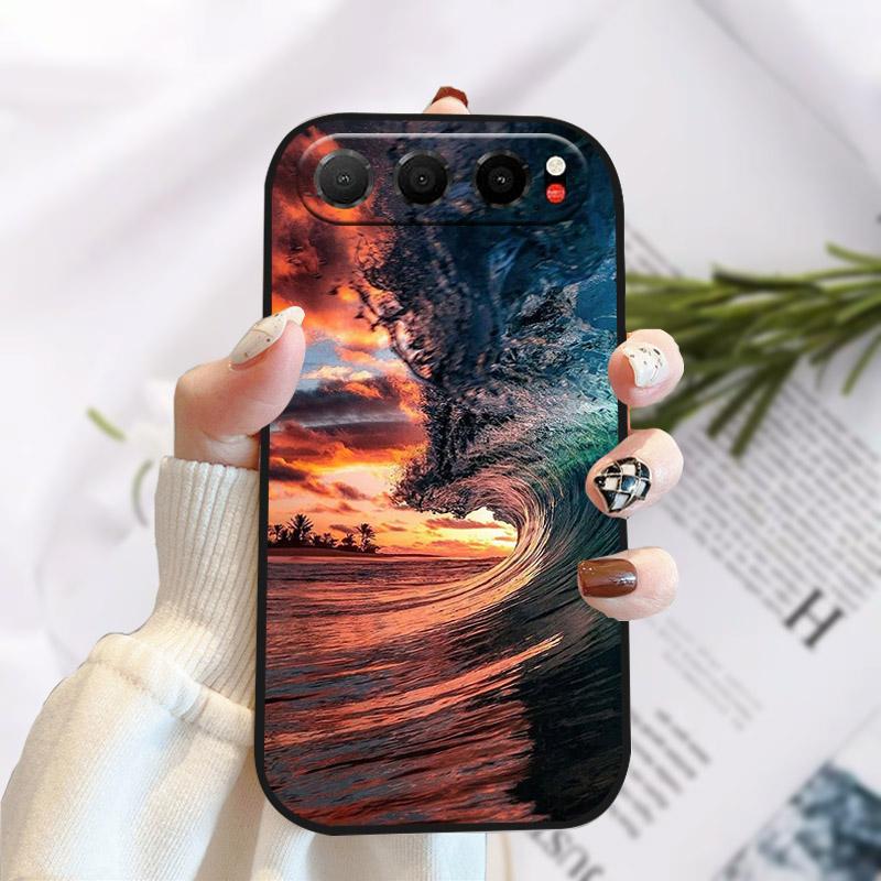 Силиконовый чехол для телефона ZTE Blade A76 5G Чехлы Etui для ZTE A76 BladeA76 A 76 Чехол Funda Z2469N Мягкий ТПУ Матовый корпус Бампер
