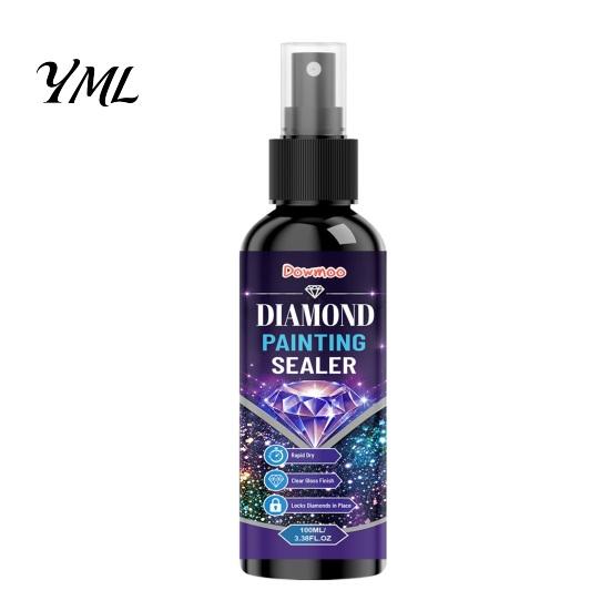 Protective Film for DIY Diamond Art Painting Sealer Spray, Quick Drying Mounting Sealant, Accessories And Tools Clear Glossy Coating Crafts Projects