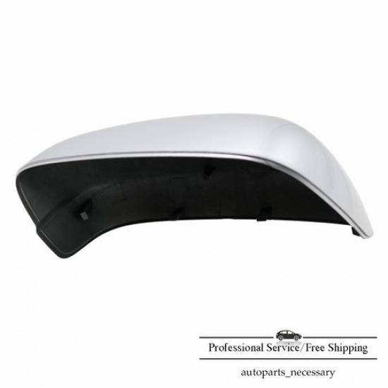 Подходит для Honda Fit/Jazz 2009-2013 Левая сторона водителя Крышка накладка зеркала заднего вида Серебристый