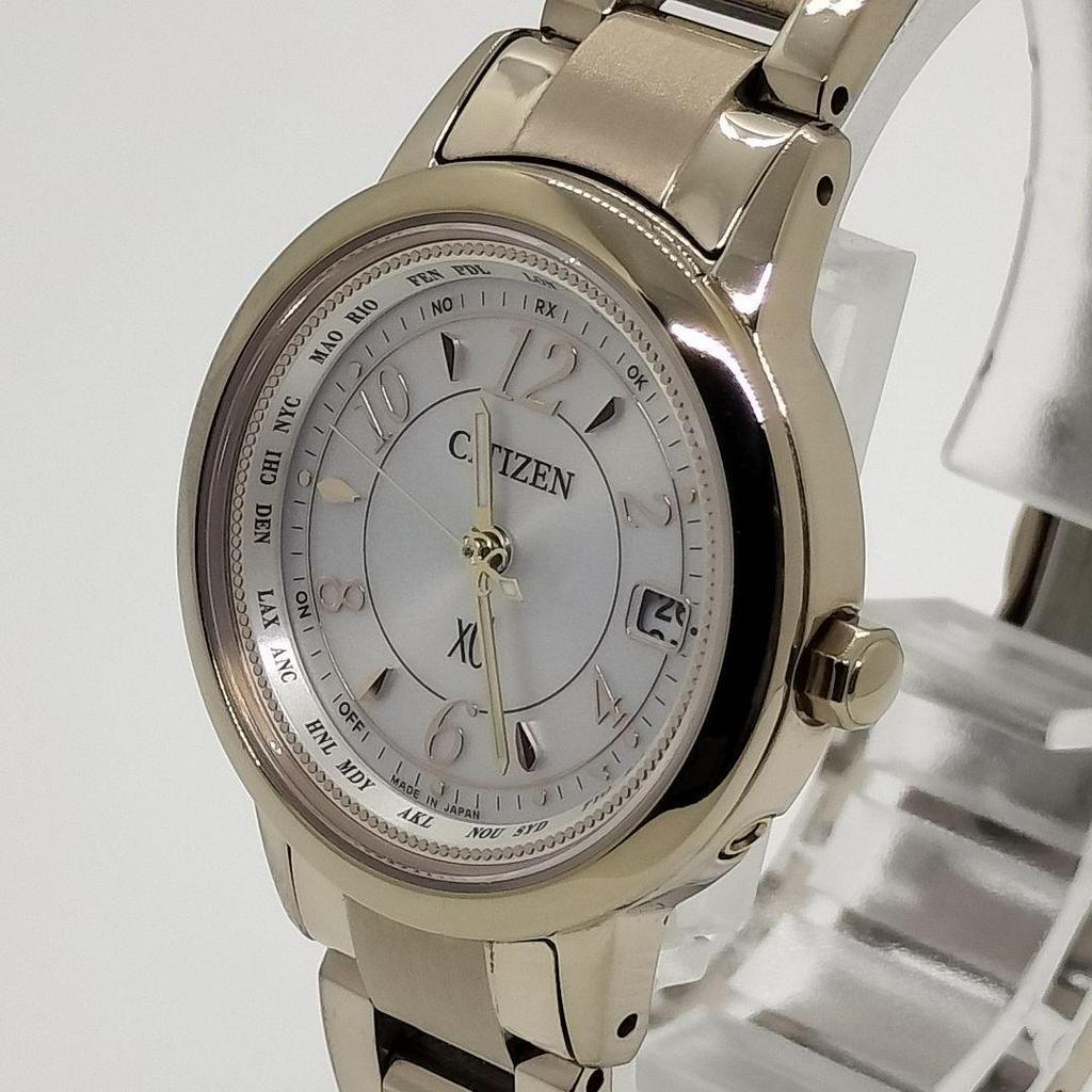 Б/у [Хорошее состояние] CITIZEN xC Cross Sea EC1144-51C Женские с коробкой и документами
