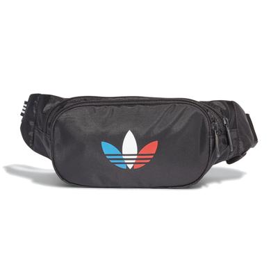 Оригинальная полиэстеровая поясная сумка обычная унисекс черная Adidas GN5454