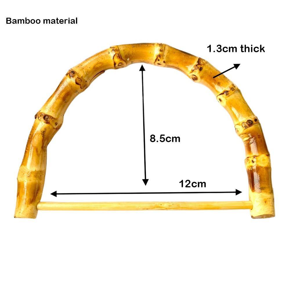 Accessories Gift Box Handle Bamboo Bag Handles Handbag Band Handle Shoulder Bag Strap Detachable